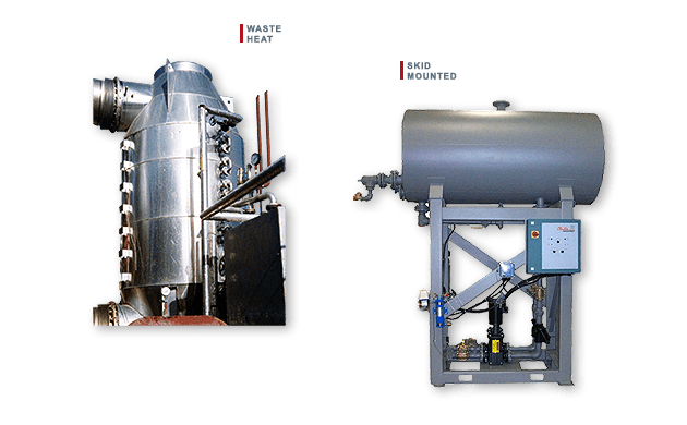 Clayton Industries Waste Heat Boiler and Skid Mounted Boiler