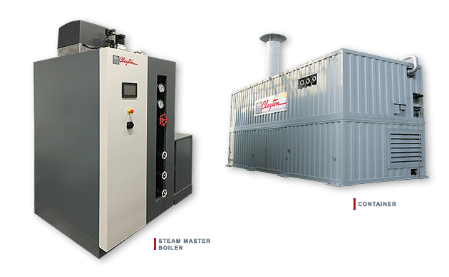 Clayton Industries Steam Master Boiler and Container