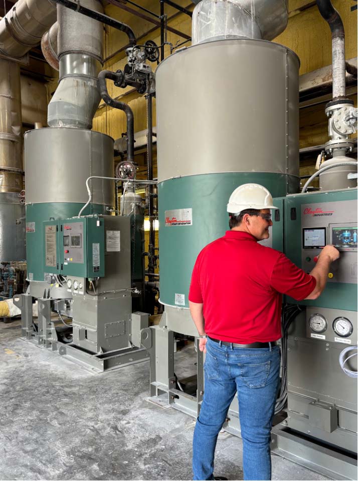 The quality of steam was a crucial factor in their manufacturing process 2 Clayton Industries – Advanced Steam Boiler Technology image 19 Clayton Industries – Advanced Steam Boiler Technology